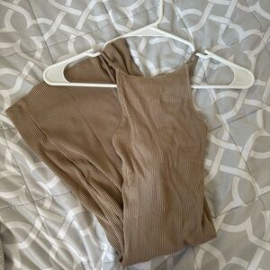 H&M Strappy Open Back Midi Dress